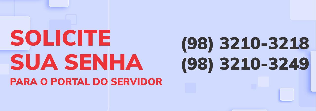 Senha para o Portal do Servidor